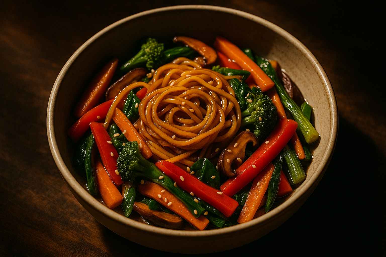 vegetable stir-fry
