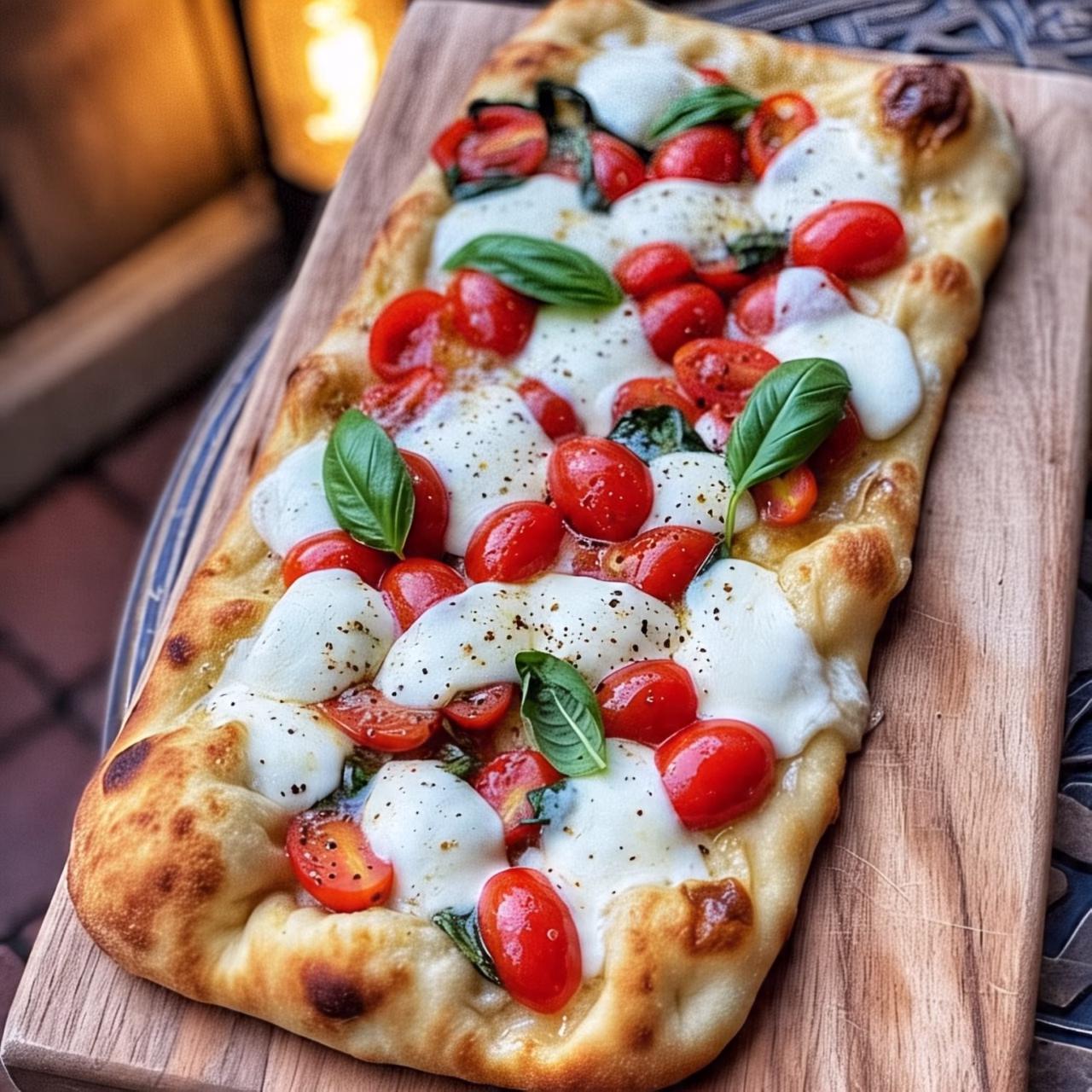 grilled-flat-bread for Lazy Summer