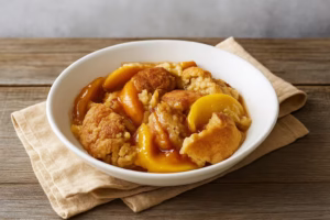 frozen peaches recipes Easy Peach Cobbler Recipe