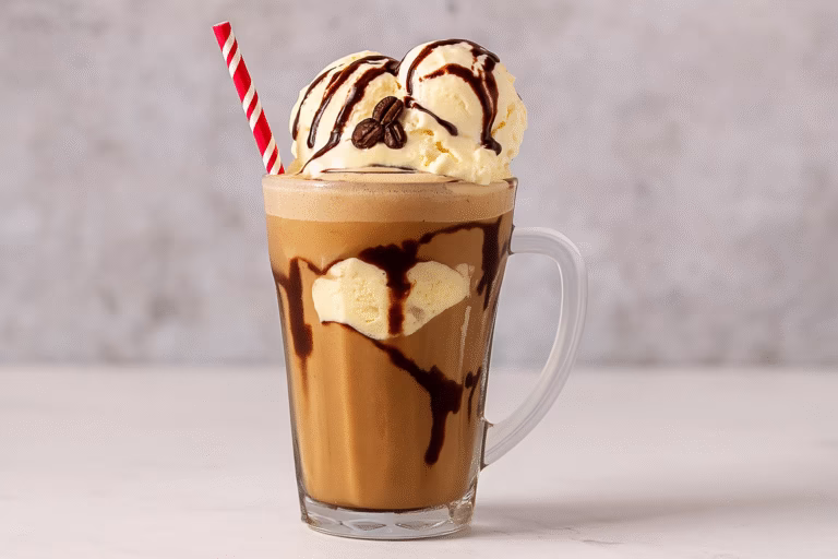 cold coffee recipe with ice cream