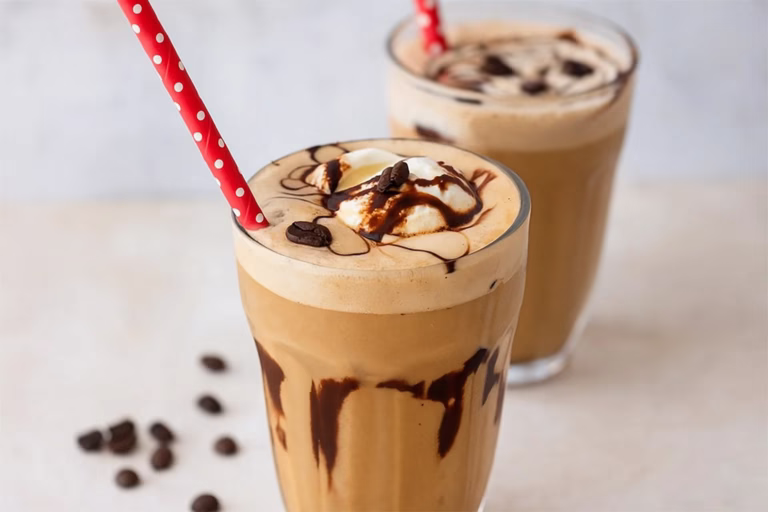 cold coffee recipe with ice cream