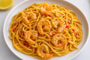 creamy shrimp pasta