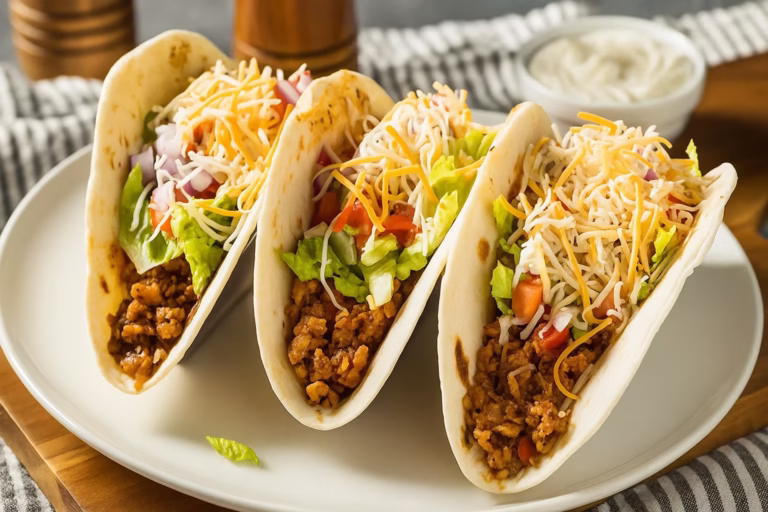 Easy Ground Beef Tacos
