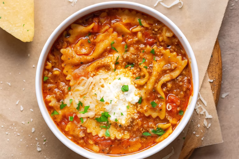 Lasagna Soup