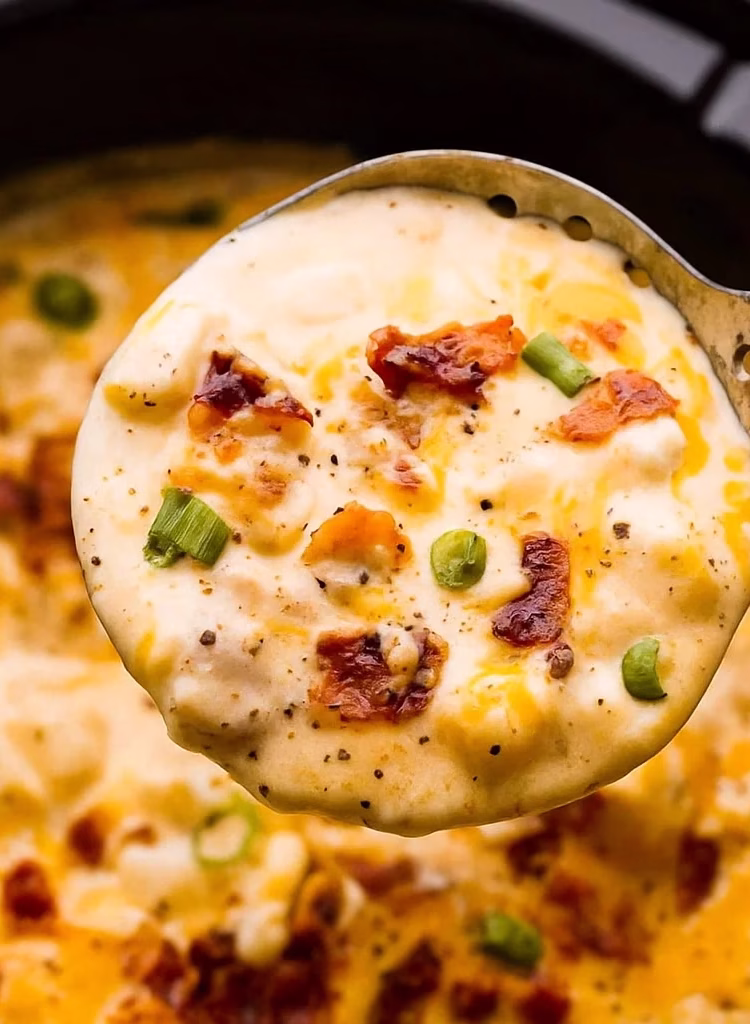 Crockpot Crack Potato Soup